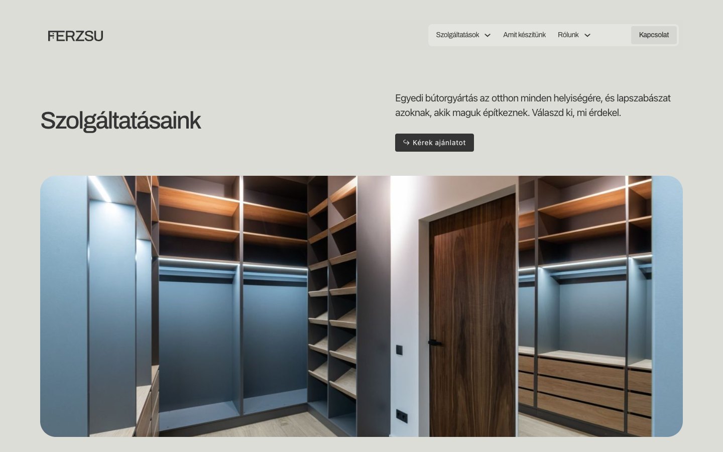 FERZSU Styl weboldal – p2