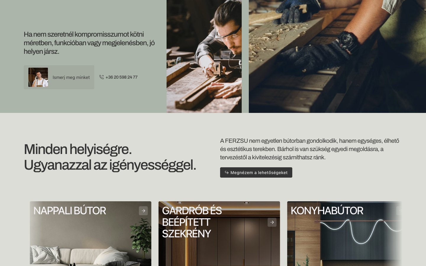 FERZSU Styl weboldal – s1