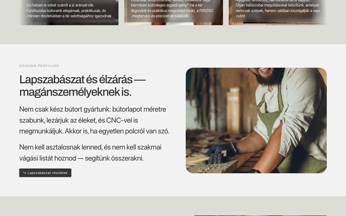 FERZSU Styl weboldal – s2