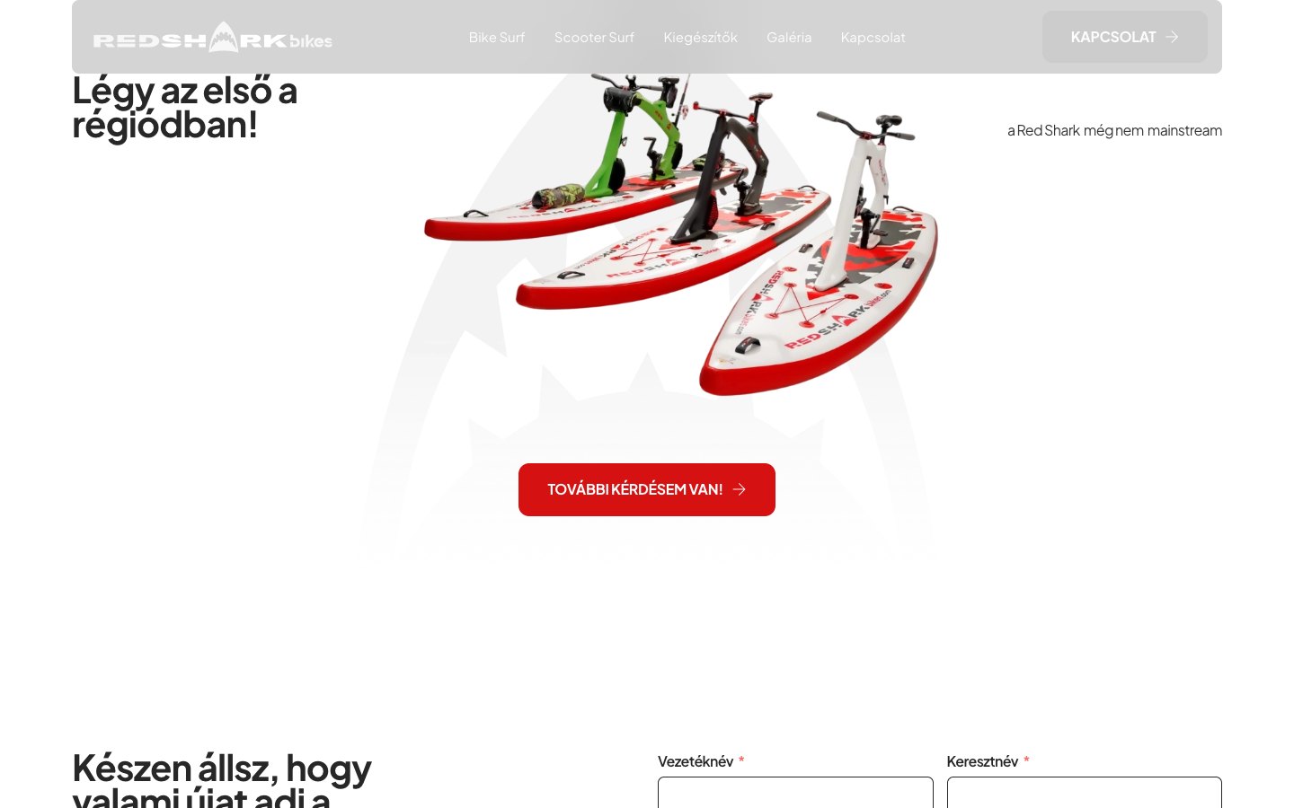 Red Shark Bikes weboldal – s6